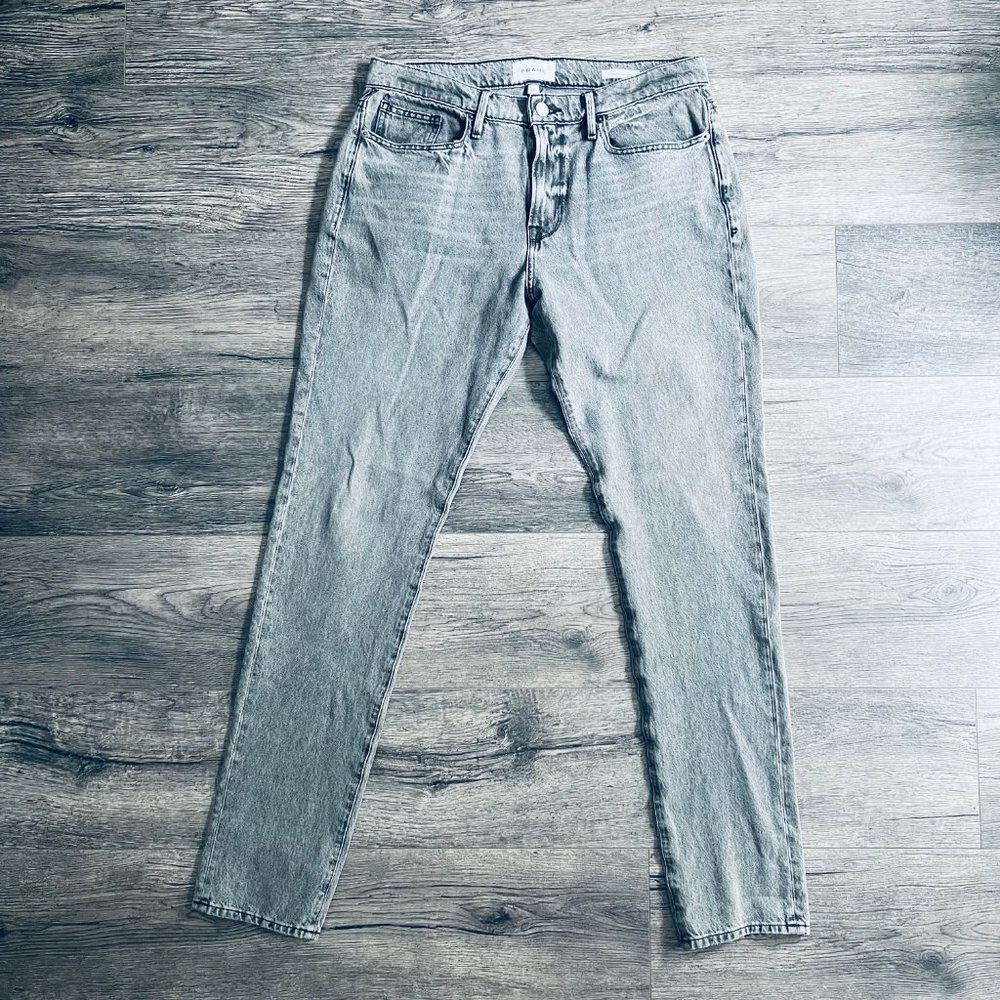 NWT Frame Denim, L'Homme Athletic Slim Fit, Mill Grey, 32